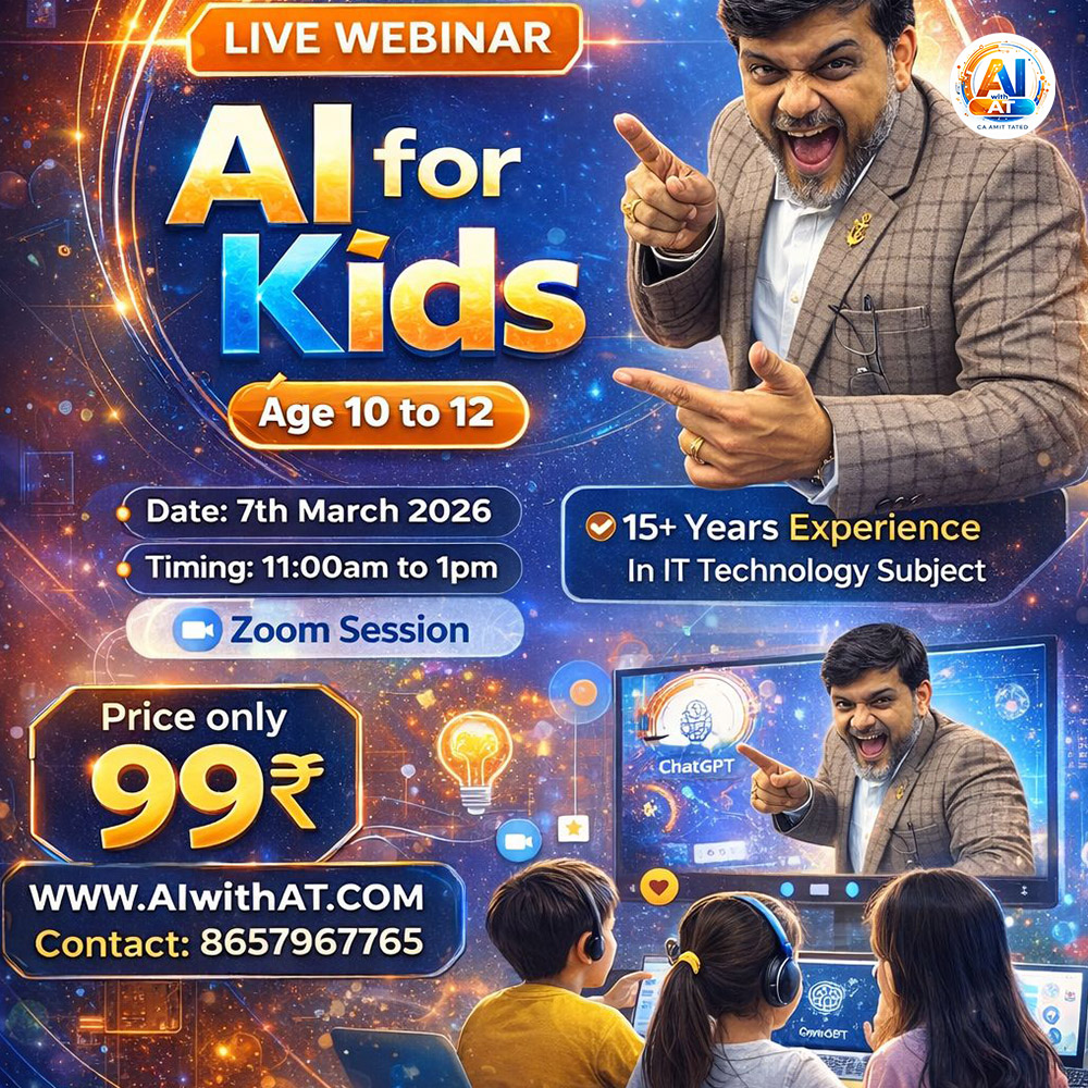 AI for Kids – Fun Learning Workshop